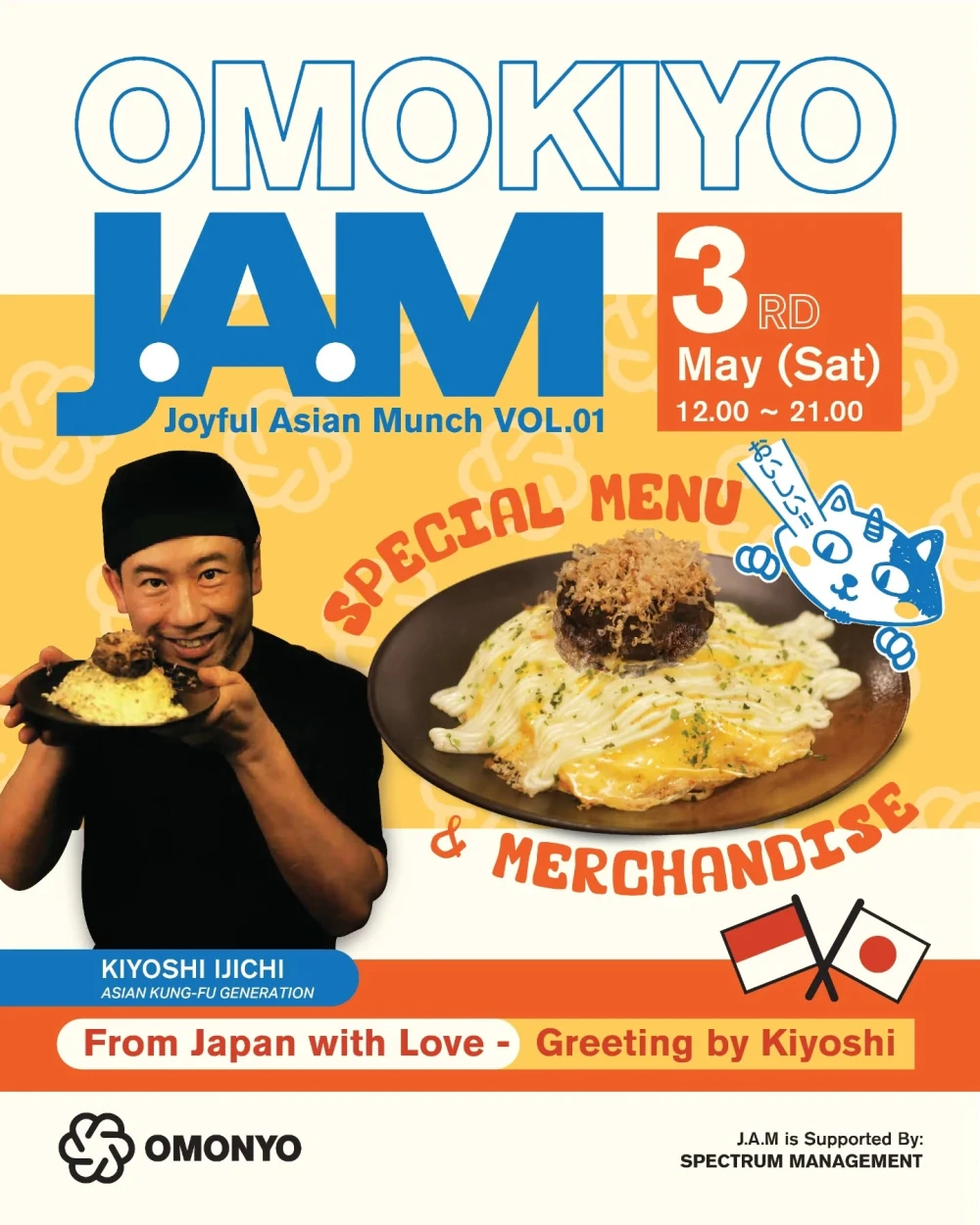 Kiyoshi AKG x Omokiyo