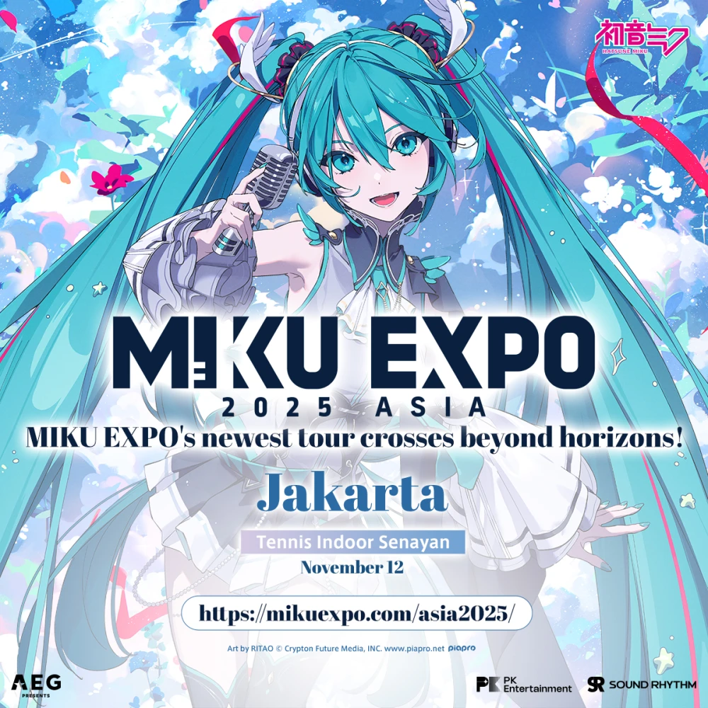 Hatsune Miku Bakal Tampil di Jakarta, simak detail HATSUNE MIKU EXPO 2025!
