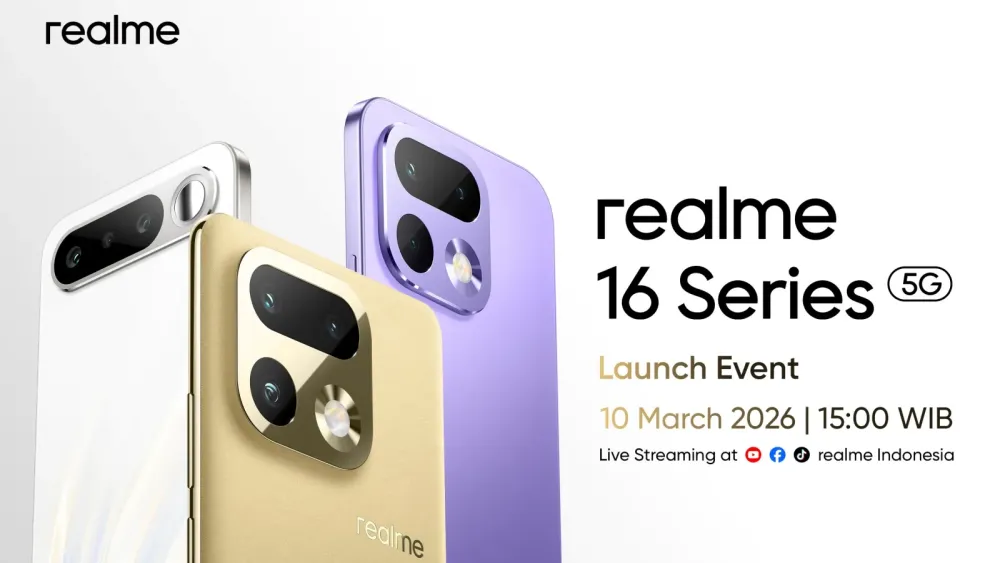 Siap-Siap! Realme 16 Series Akan Rilis Pada 10 Maret 2026 di Indonesia - Know Your Culture