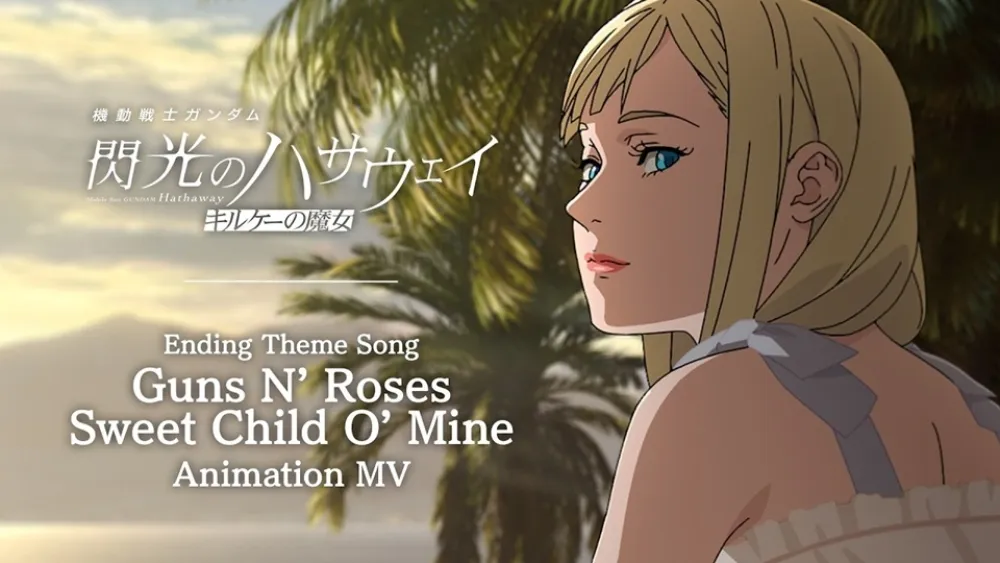Gundam Hathaway Rilis MV Sweet Child O’ Mine