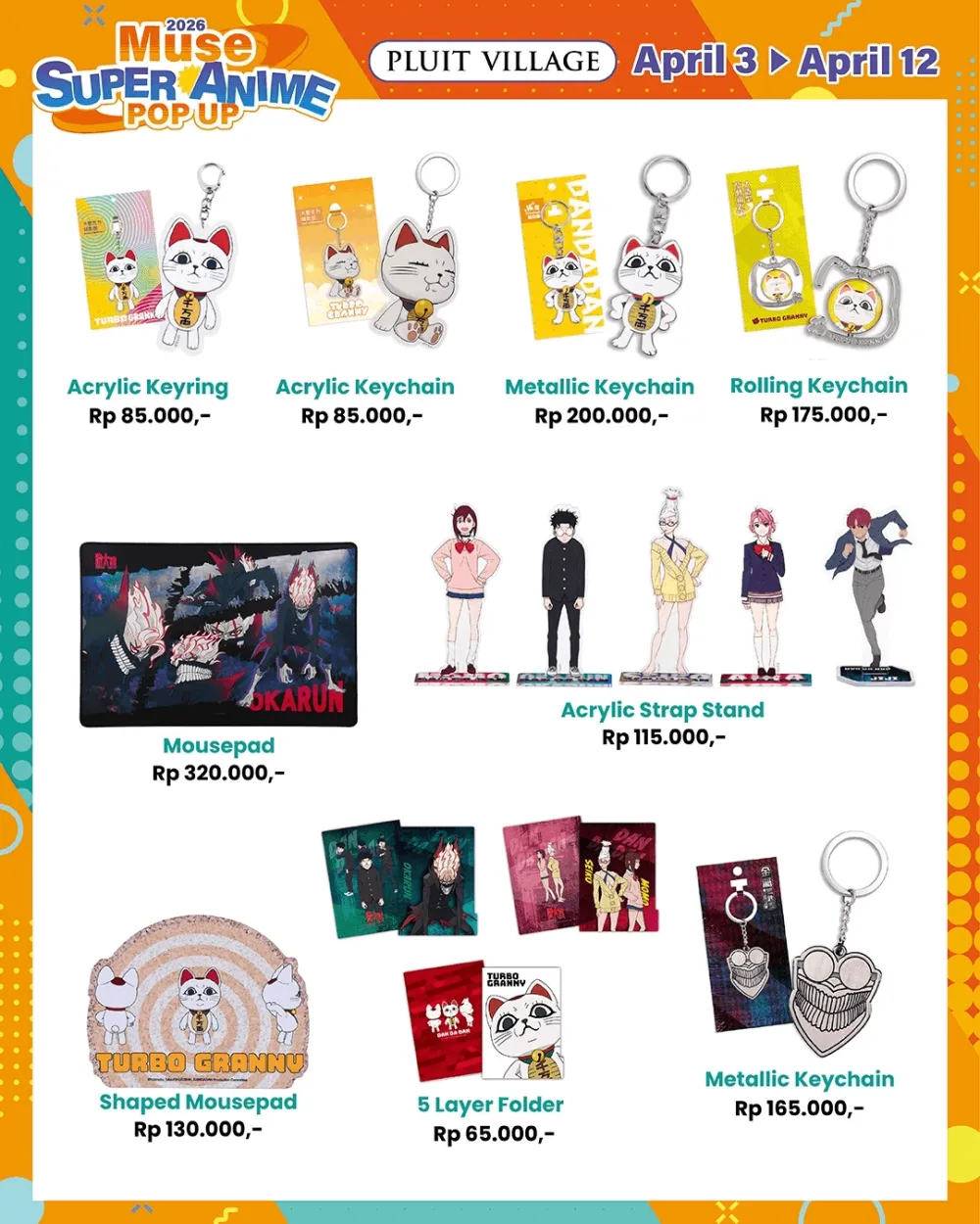 Muse Super Anime Pop Up